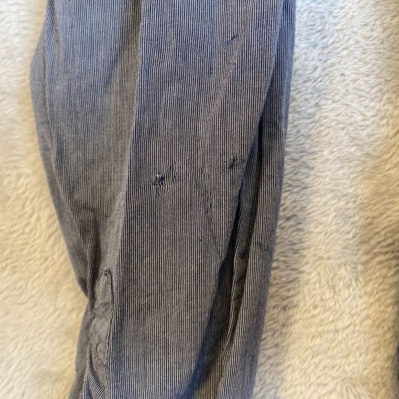 Buffalo David Bitton Mens Striped Button-Up Shirt S Blue Long Sleeve Cotton Casu - Picture 6 of 12